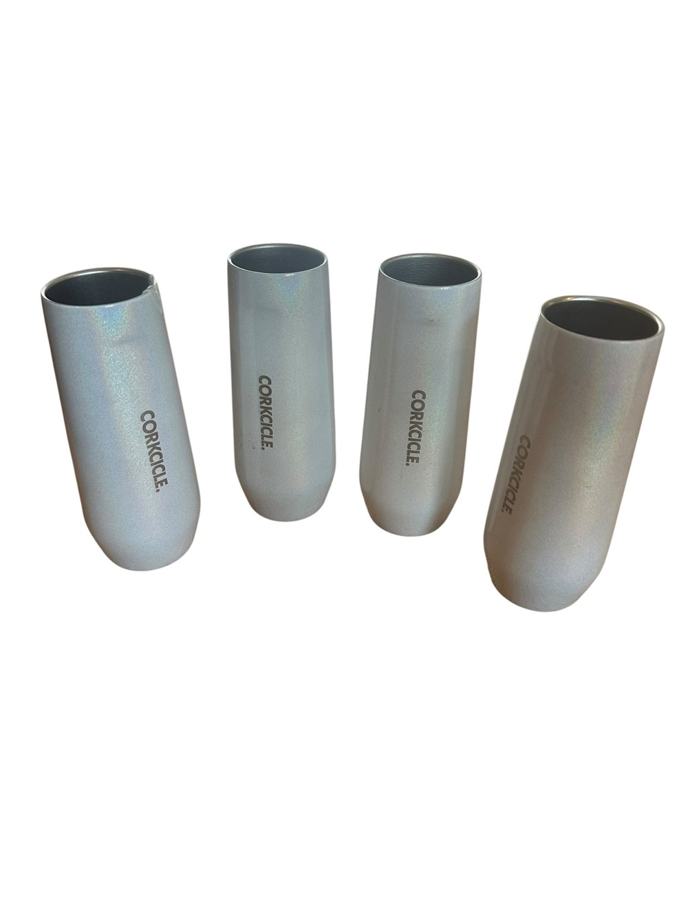 Set of 4 Corkcicle Stemless Flutes – Unicorn Magic Finish